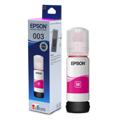 Genuine 003 Magenta Ink Bottle (65ml) for L-Series EcoTank Printers